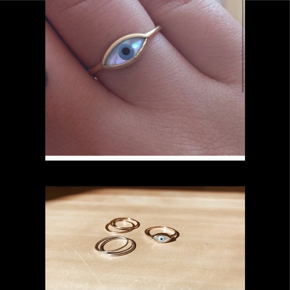 ISO Mejuri evil eye ring